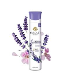 Yardley London English Lavender Refreshing Deodorant Body Spray For Women, 150ml