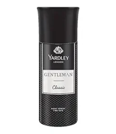 Yardley London Gentleman Classic Deodorant Body Spray For Men, 150ml