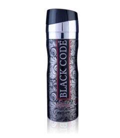 St. Louis Black Code Deodorant Body Spray | For Men & Women | 200 ml Long-Lasting Fragrance