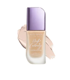 Lakyou Beauty - Filter Face High coverage Foundation | Full Coverage Flawless Finish 30ml (01 WHITE IVORY)