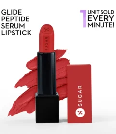 Sugar Glide Peptide Serum Lipstick (04 Cairo Crimson)