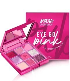 Nykaa Cosmetics 9 in 1 Highly Blendable Eyeshadow Palette - Eye Go Pink (9g)
