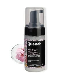 QUENCH BOTANICS Quench Brightening Foam Cleanser with Cherry Blossom Radiance 100 ml