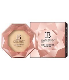 Lakyou Beauty Diamond Single Compact | 15g | Lightweight Face Compact Powder 04 Natural Nude