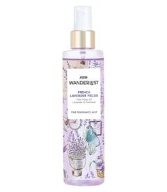 Nykaa Wanderlust French Lavender Body & Hair Fine Fragrance I Perfume Mist for Women – 200 ml