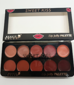 Sweet Kiss Lip Gloss Palette, Set of 10 Flavours