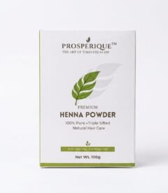 Prosperiqum the art of timeless glow premium henna powder 100%