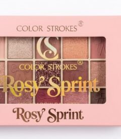 color strokes rosy sprint eyeshadow palette 18g