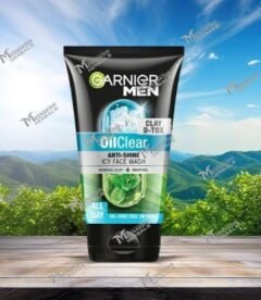 Garnier Men Oil Clear Clay D-Tox Deep Cleansing Icy Face Wash, 50gm
