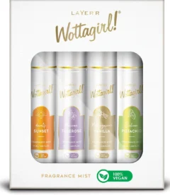 LAYER'R WOTTAGIRL VEGAN 25ML*4 Body Mist - For Women (100 ml, Pack of 4)