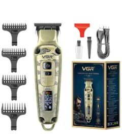 VGR V-901 Trimmer 240 min  Runtime 4 Length Settings (Gold)