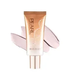 Swiss Beauty Foundation Pearl Illuminator Liquid Highlighter with radiance finish 35g  01  Golden-Pink