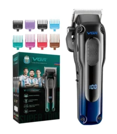 VGR V-013 Professional Salon Quality Hair Clipper | 200 Minutes Runtime | 2000mAh Lithium Battery