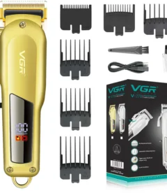 VGR V-278 Trimmer 180 min  Runtime 6 Length Settings (Gold)