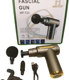 A CONNECT Z MP 720 Fascial Gun for Muscle Comfort and Relaxation