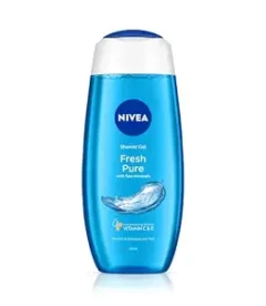 NIVEA Fresh Pure Refreshing Body Wash with Sea Minerals for Fresh 125ML