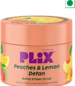 PLIX - THE PLANT FIX Peaches & Lemon Detan Bump Eraser Scrub (200g)